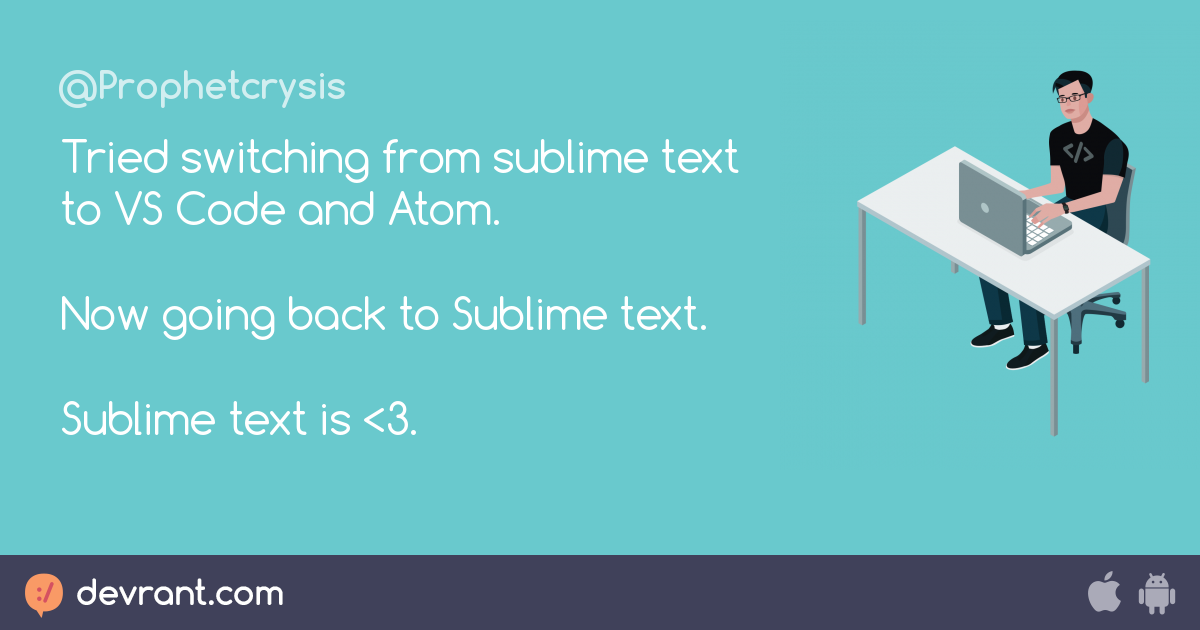 sublime text 3 vs atom