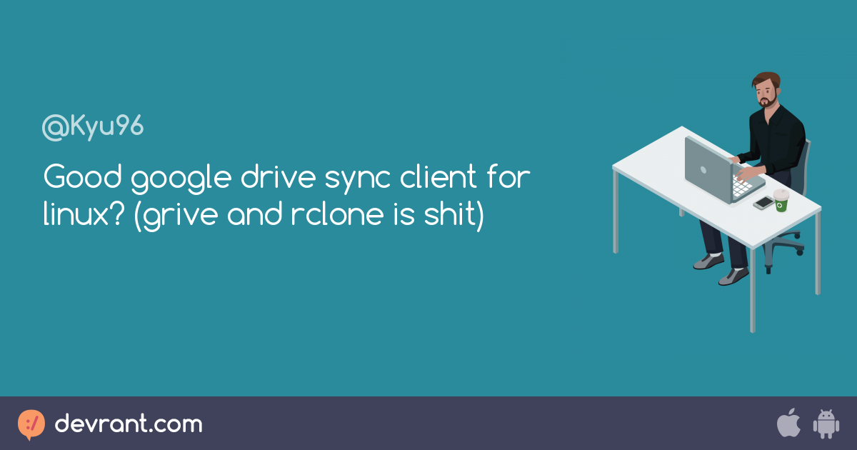 linux google drive sync