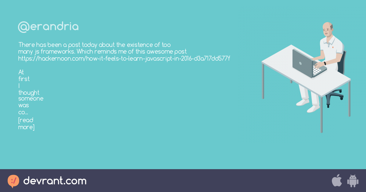 js is wacky - There has been a post today about the existence of too ...