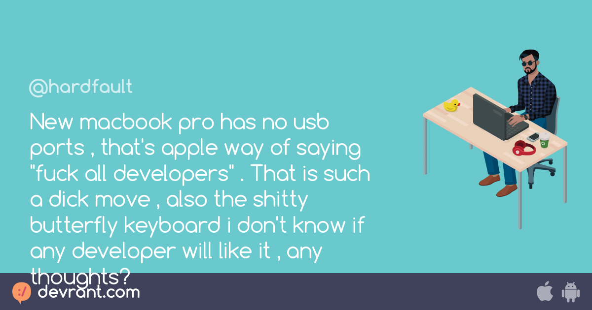 fuck mac book pro for gettign rid of usb ports fuck mac book pro for gettign rid of usb ports