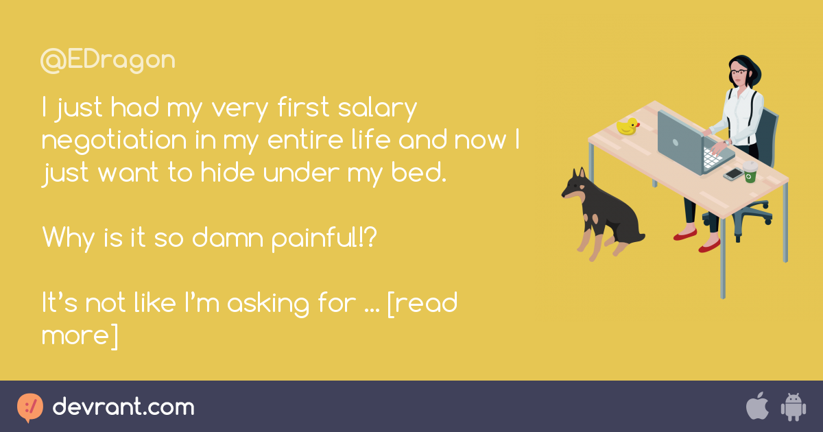 job - I just had my very first salary negotiation in my entire life and ...