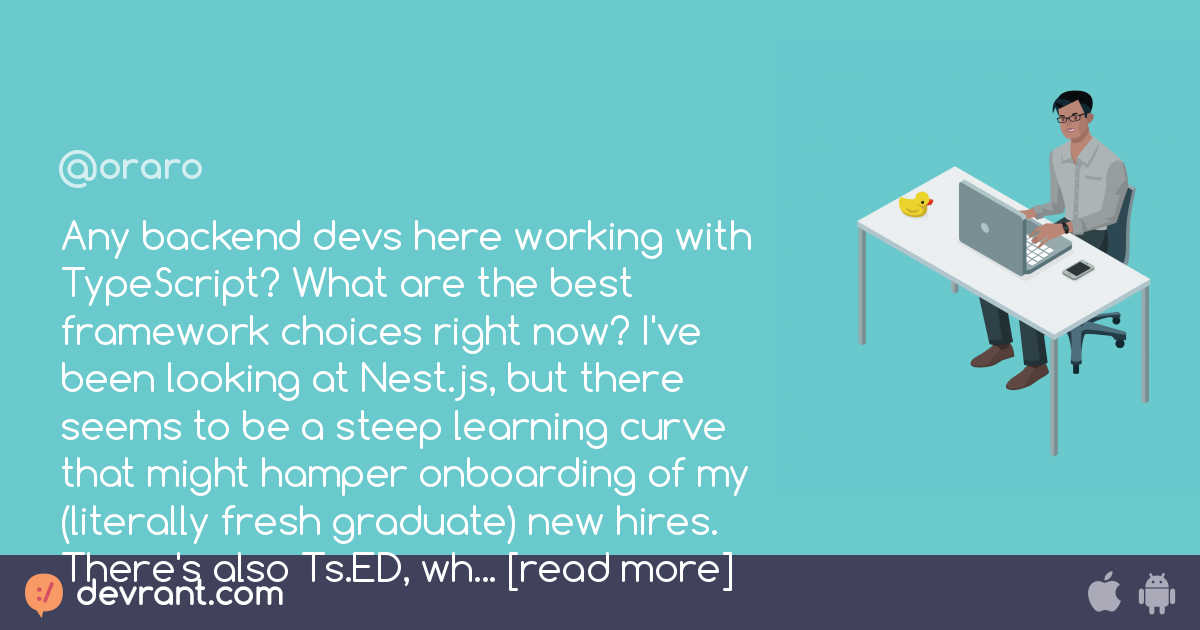 Why Typescript? Is typescript frontend or backend? - TiTrias