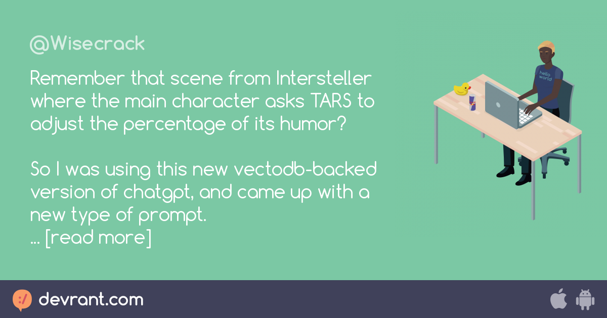 chatgpt - Remember that scene from Intersteller where the main ...