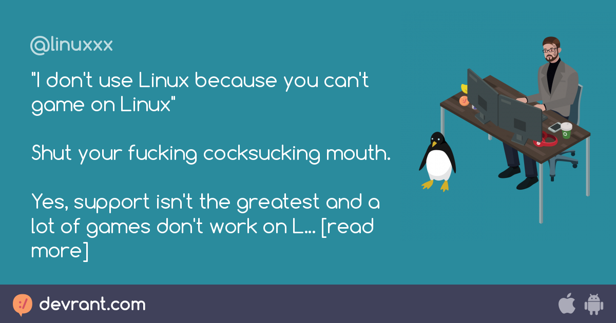 Would You Like to Play a Linux Game?